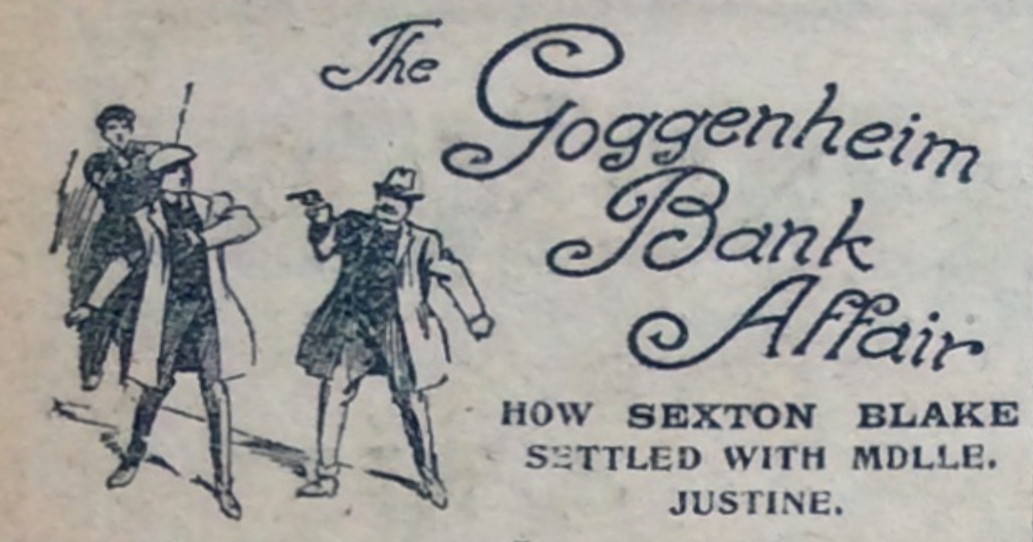 The Goggenheim Bank Affair