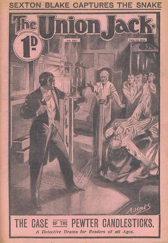 THE CASE OF THE PEWTER CANDLESTICKS