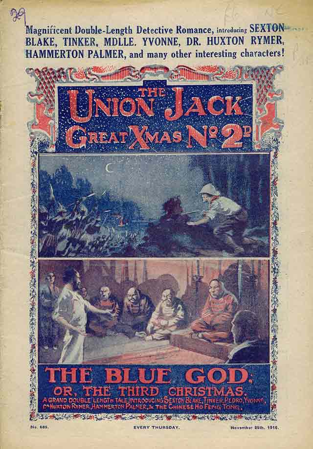 THE BLUE GOD; OR, THE THIRD CHRISTMAS